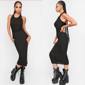 Dolls Kill | Lioness The Clare Cross Back Dress
